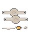 2 PCS Silicone Bread Sling for Oven, Non-Stick and Easy Clean Reusable Silicone Bread Baking Mat with Long Handles, Easy to Transfer Sourdough Bread (Grey)