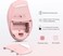 TECKNET Bluetooth Mouse, 4800 DPI Wireless Mouse, 2-Year Battery 6 Adjustable DPI, 6 Buttons Compatible with Laptop/Windows/Computer - Pink
