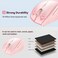 TECKNET Bluetooth Mouse, 4800 DPI Wireless Mouse, 2-Year Battery 6 Adjustable DPI, 6 Buttons Compatible with Laptop/Windows/Computer - Pink