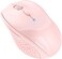 TECKNET Bluetooth Mouse, 4800 DPI Wireless Mouse, 2-Year Battery 6 Adjustable DPI, 6 Buttons Compatible with Laptop/Windows/Computer - Pink