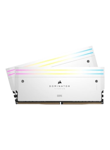 CORSAIR Dominator Titanium 64GB (2X32GB) 6400MHz White