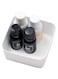YAMAZAKI home Tower Amenity Tray S White, Small