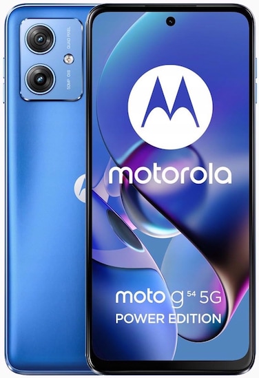 Motorola Moto g54 5G power edition Dual SIM 8GB RAM 256GB ROM Pearl Blue - International Version