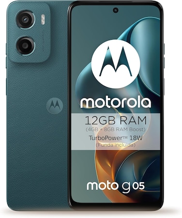 
Motorola Moto G05 4G Dual-SIM 4GB RAM 64GB ROM Forest Green - International Version
