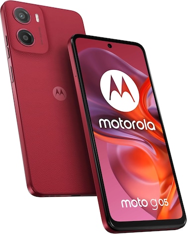 Motorola Moto G05 Dual-SIM 4GB RAM 128GB 4G Plum Red- International Version
