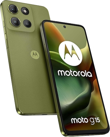 Motorola Moto g15 4G Dual SIM  8GB RAM 256GB ROM  Iguana Green- International version