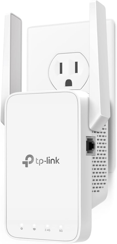 TP-Link Ac1200 WiFi Extender, 2024 Wirecutter Best WiFi Extender, 1.2Gbps Home Signal Booster, Dual Band 5Ghz/2.4Ghz, Covers Up To 1500 Sq.Ft And 30 Devices, Support OneMesh, One Ethernet Port (Re315)