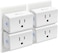 Kasa Smart Plug Mini 15A, Smart Home Wi-Fi Outlet Works with Alexa, Google Home &amp; IFTTT, No Hub Required, UL Certified, 2.4G WiFi Only, 4-Pack(EP10P4) , White