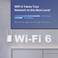 MERCUSYS ME80X Wi-Fi 6 WLAN Amplifier AX3000 Dual Band Repeater (574Mbps at 2.4GHz, 2402Mbps @5GHz), Gigabit Port, App Control, Signal Strength Indicator, Ap Mode