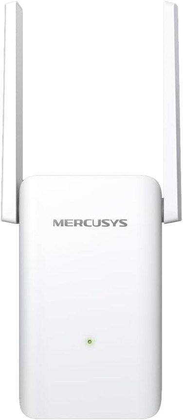MERCUSYS ME80X Wi-Fi 6 WLAN Amplifier AX3000 Dual Band Repeater (574Mbps at 2.4GHz, 2402Mbps @5GHz), Gigabit Port, App Control, Signal Strength Indicator, Ap Mode