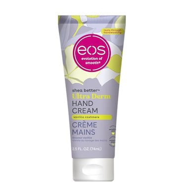 Eos Shea Better Hand Cream - Vanilla Cashmere Hand Lotion, Instant Hydration + Lasting Protection, 2.5 Oz