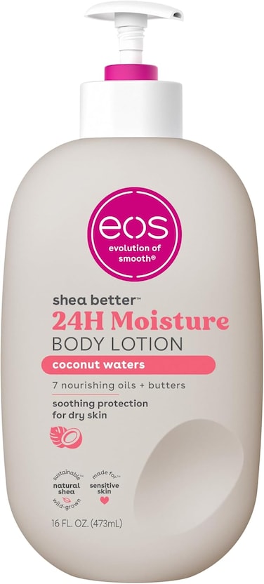 EOS Eos Shea Better Body Lotion - Coconut Waters   16 Oz   1 Pack, Coconut Waters, 16 ounces