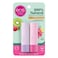 Eos 100% Natural Lip Balm, Raspberry Kiwi Splash &amp; Passionfruit Agave, All-Day Moisture, Lip Care Products, 0.14 Oz, 2-Pack