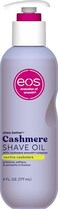Eos Cashmere Skin Collection Shave Oil- Vanilla Cashmere Scented, Entire Bikini Area-Approved, 6 Fl Oz