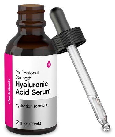 Horbaach Hyaluronic Acid Serum For Face, 2 oz, Paraben &amp; SLS Free Moisturizer