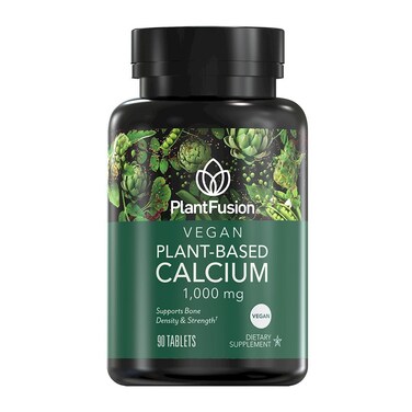 Plant Fusion Vegan Plant-Based Calcium 1000mg Tablets, Pack of 90&rsquo;s