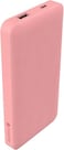 Mophie PD Power Bank, 10,000 mAh Battery Capacity, 18W USB-C PD Fast Charge, USB Type-A &amp; USB Type-C Interface, Non-Slip, Textured TPU Surfaces, LED Light Indicator, Pink   UNV-PS-10K