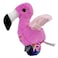 Happy Yappers Flamingo Interactive Plush Bird Toy (Pink)