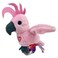 Happy Yappers Cockatoo Interactive Plush Bird Toy (Pink)
