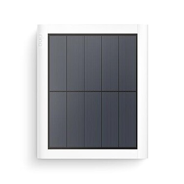 RING SOLAR PANEL WHITE B0B27MW1L7