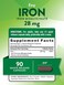 Nature's Truth Easy Iron Caps, Iron Bisglycinate, Non-Gmo, Gluten Free
