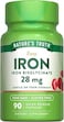 Nature's Truth Easy Iron Caps, Iron Bisglycinate, Non-Gmo, Gluten Free