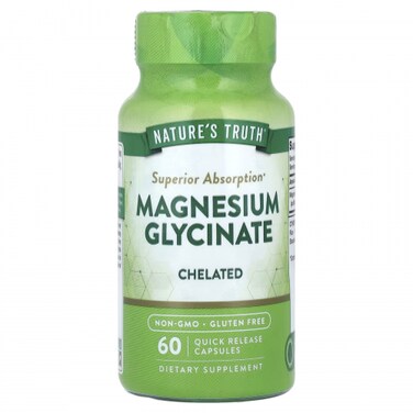 Magnesium Glycinate Chelated &amp; Buffered 60 Quick Release Capsules
