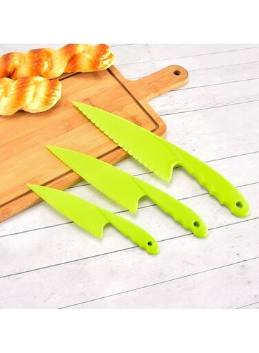 Kids Cooking Cutter Set Kids Knife Toddler Plastic Fruit Knives Children DIY Peeler Tools Kitchen Accessories