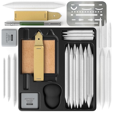 Drawing &amp; Detailing Accessory Tools - 35 Piece Set/ SKETCHING TOOL SET  WITH 35 PCS