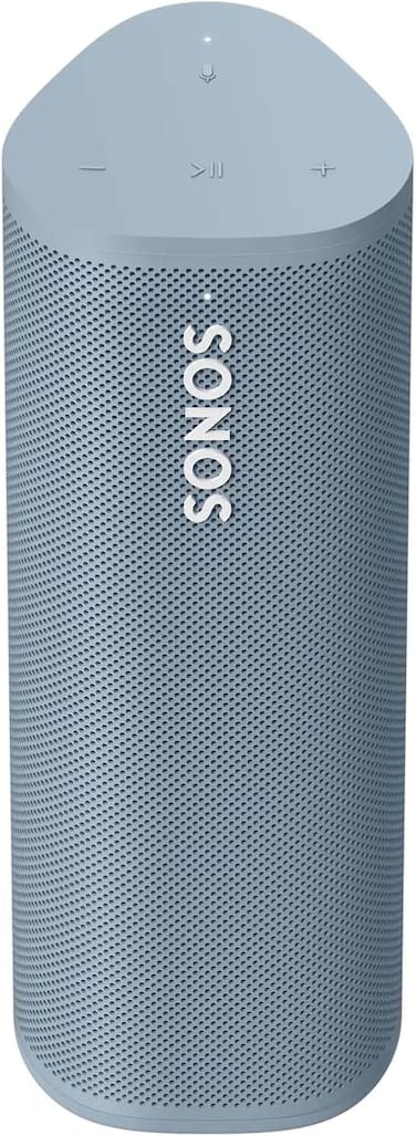 Sonos Roam Ultra Portable, Waterproof Smart Speaker Wi-Fi, Bluetooth with Amazon Alexa - Blue (International Version)