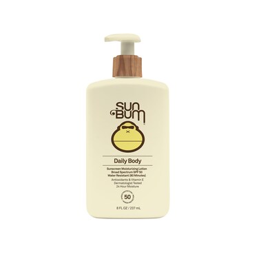 Sun Bum Daily SPF 50 Sunscreen Body Lotion, Vegan and Hawaii 104 Act Compliant (Made Without Oxybenzone &amp; Octinoxate) Broad Spectrum Sun Care, Dermatologist Tested, 8 Fl Oz