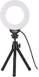 Case-Mate Lumee Studio - Ring Light With TriPod Stand - 4 Inch - TriPod And Laptop Clip Included - Black