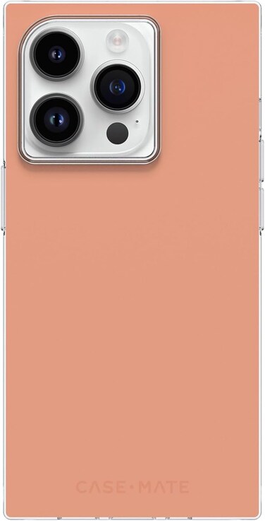 Case-Mate Blox iPhone 14 Pro Case - Matte Clay [10Ft Drop Protection] [Compatible With Magsafe] Magnetic Bumper Cover With Square Edges For iPhone 14 Pro 6.1", Anti-Scratch, Shockproof, Slim Fit