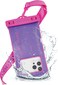 Case-Mate, IP68 Waterproof Phone Pouch, Touchscreen Compatible, Floating Waterproof Phone Case With Crossbody Lanyard For iPhone 14 Pro Max/ 13 Pro Max/ 12 Pro Max/ 11/ S23 Ultra, Purple Par