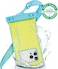 Case-Mate, IP68 Waterproof Phone Pouch [Touchscreen Compatible], Floating Waterproof Phone Case With Crossbody Lanyard For iPhone 14 Pro Max/ 13 Pro Max/ 12 Pro Max/ 11/ S22 Ultra, Citrus Spl