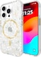 Case-Mate Rifle Paper MagSafe Case Compatible With iPhone 15 Pro, Polycarbonate, Printed In Full Color And Foil Stamped, Imported, Petite Fleurs