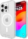 Case-Mate Tough Case With MagSafe Compatible For iPhone 15 Pro 2023 6.1", 12-Ft Drop Protection With Anti-Scratch Coating, Raised Edges, Wireless Charging- Clear