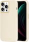 Case-Mate Silicone Case With MagSafe Compatible For iPhone 15 Pro 2023 6.1", 12-Ft Drop Protection With Anti-Scratch Coating, Soft Texture, Wireless Charging- Beige