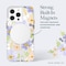 Case-Mate Rifle Paper Case With MagSafe Compatible With iPhone 15 Pro Max, Polycarbonate, Printed In Full Color And Foil Stamped, Imported, Pastel Marguerite