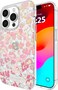 Kate Spade New York Floral Case Compatible With iPhone 15 Pro 2023 6.1", 10Ft Drop Protection Cover, Made From Recycled Materials, MagSafe Wireless Charging Compatible, Flowerbed Pink Ombre