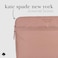 Kate Spade New York Puffer Laptop Sleeve 14 Inch, Madison Rouge Nylon, For 13 To 14 Inch Macbook Pro M3 Max/M3 Pro/M3/M2 Max/M2 Pro/M2/M1 Max/M1 Pro/M1