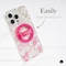 Kate Spade New York Magnetic Phone Loop Grip, Removable And Collapsible, Pom Pom Pink