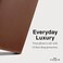 Coach Signature Leather Two Piece Detachable Wallet Folio iPhone 16 Pro Max Case, Compatible With Wireless Charging, Hazelnut