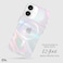 Case-Mate Soap Bubble Case With MagSafe For Apple iPhone 16 6.1" 2024, 12-Ft Drop Protection With Anti-Scratch Anti Yellowing Coating, Raised Edges, Fashion Case, Wireless Charging, Iridiscent