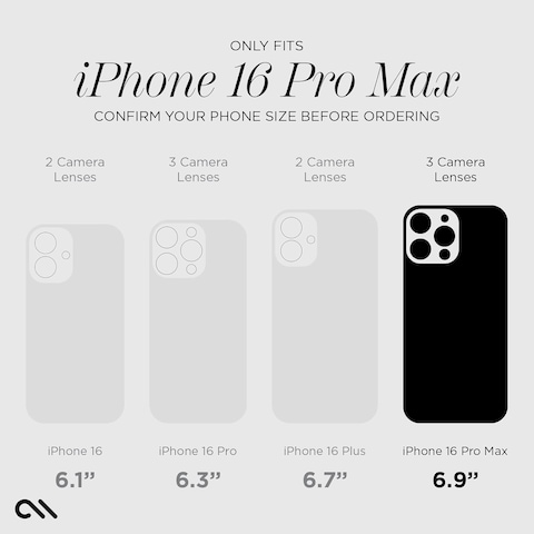 Case-Mate Twinkle Case With MagSafe For Apple iPhone 16 Pro Max 6.9&quot; 2024, 12-Ft Drop Protection With Anti-Scratch Anti Yellowing Coating, Raised Edges, Fashion Case, Wireless Charging, Silver