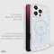 Case-Mate Twinkle Case With MagSafe For Apple iPhone 16 Pro Max 6.9&quot; 2024, 12-Ft Drop Protection With Anti-Scratch Anti Yellowing Coating, Raised Edges, Fashion Case, Wireless Charging, Silver