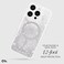 Case-Mate Waterfall Case With MagSafe For Apple iPhone 16 Pro 6.3" 2024, 12-Ft Drop Protection With Anti-Scratch Anti Yellowing Coating, Raised Edges, Fashion Case, Wireless Charging, Silver
