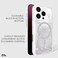 Case-Mate Waterfall Case With MagSafe For Apple iPhone 16 Pro 6.3" 2024, 12-Ft Drop Protection With Anti-Scratch Anti Yellowing Coating, Raised Edges, Fashion Case, Wireless Charging, Silver