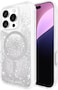 Case-Mate Waterfall Case With MagSafe For Apple iPhone 16 Pro 6.3" 2024, 12-Ft Drop Protection With Anti-Scratch Anti Yellowing Coating, Raised Edges, Fashion Case, Wireless Charging, Silver