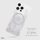 Case-Mate Waterfall Case With MagSafe For Apple iPhone 16 Pro Max 6.9" 2024, 12-Ft Drop Protection With Anti-Scratch Anti Yellowing Coating, Raised Edges, Fashion Case, Wireless Charging, Silver